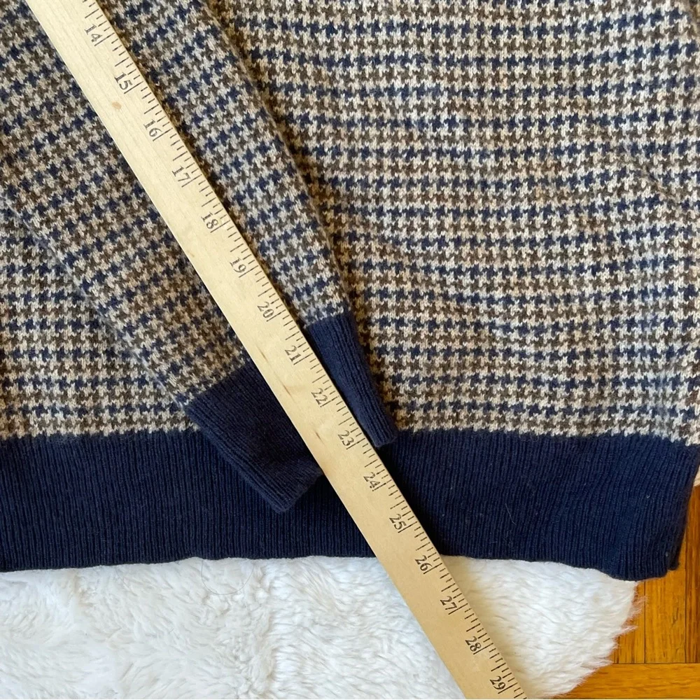 J. CREW unisex vintage preppy wool sweater large‎